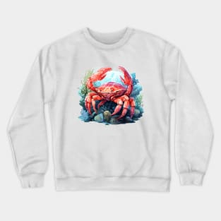 Red Crab Crewneck Sweatshirt